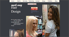 Desktop Screenshot of hairbymarkvang.com